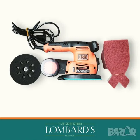 Многофункционален шлайф Black & Decker KA280K, 220 W, N: 3168941