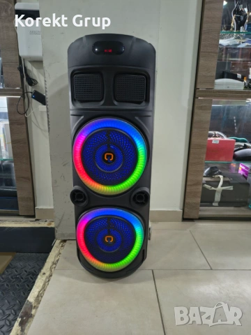 Bluetooth тонколона с Микрофон, снимка 2 - Караоке - 53941308