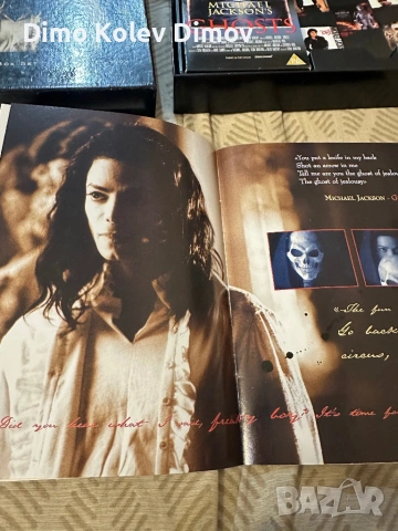 Michael Jackson GHOSTS DELUXE Box Set. Пълен комплект. RARE!, снимка 12 - Други музикални жанрове - 54346274