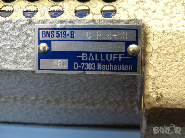 Пистов изключвател Balluff BNS 519-B 8 R 8-50 multiple 8-position limit switch 250VAC, снимка 6 - Резервни части за машини - 42539420
