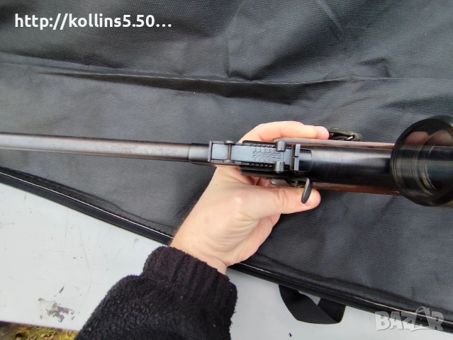 красива немска еднозарядна въздушна пушка , снимка 5 - Въздушно оръжие - 53260147