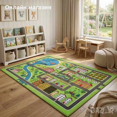 Детски килим 120×160 см, снимка 5 - Други - 53880053