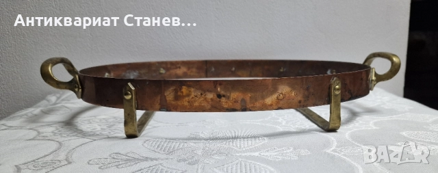 Медна поставка за топло сервиране , снимка 7 - Други - 52304696