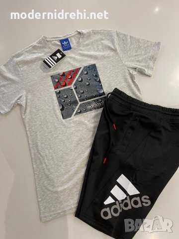 Мъжки летен спортен екип Adidas код 199, снимка 1 - Спортни дрехи, екипи - 37499743