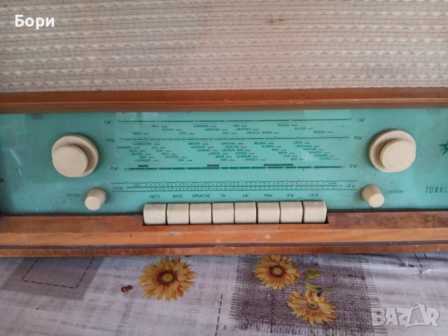 TURKIS Stern-Radio Rochlitz, VEB, RFT, DDR/ГДР 1961г, снимка 5 - Радиокасетофони, транзистори - 42170565