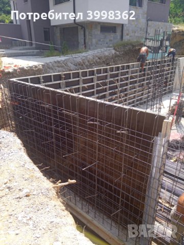 Професионална строителна бригада - кофраж, арматура и бетон.