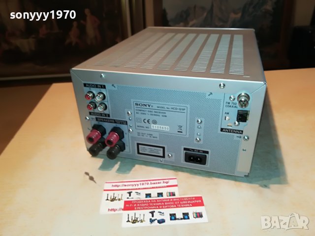 SONY DISC RECEIVER WITH USB 0308221011, снимка 18 - Ресийвъри, усилватели, смесителни пултове - 37580601