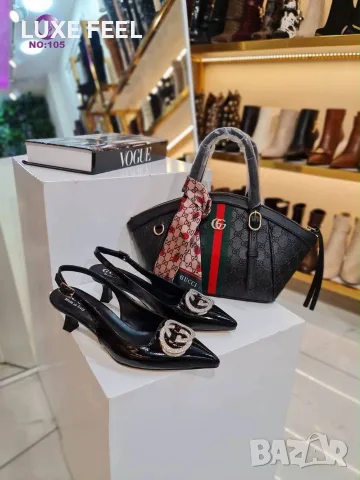 Gucci 🤍Дамски Сандали , снимка 2 - Сандали - 55932273
