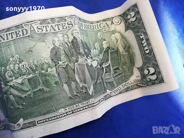 ДВА ЩАТСКИ ДОЛАРА-РЯДКА КОЛЕКЦИОНЕРСКА БАНКНОТА, снимка 12 - Колекции - 29592686