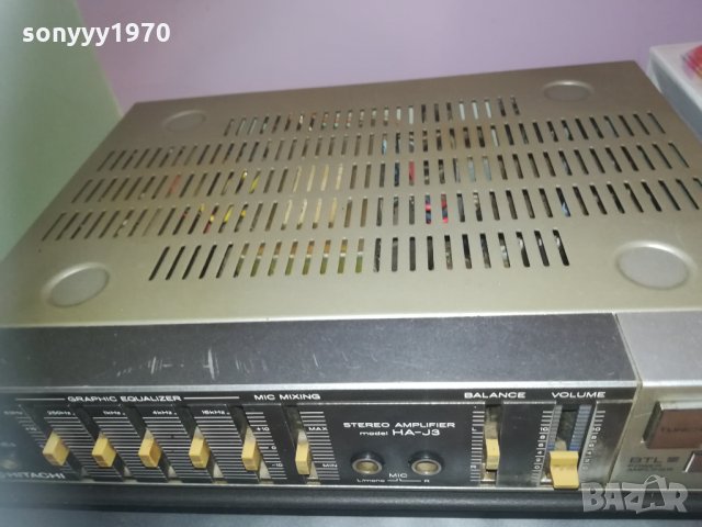 hitachi stereo ampli-made in japan, снимка 7 - Ресийвъри, усилватели, смесителни пултове - 30338917