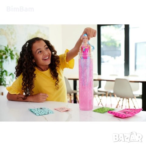 Кукла с магическа трансформация Barbie Color Reveal Rainbow Galaxy, снимка 6 - Кукли - 44246161
