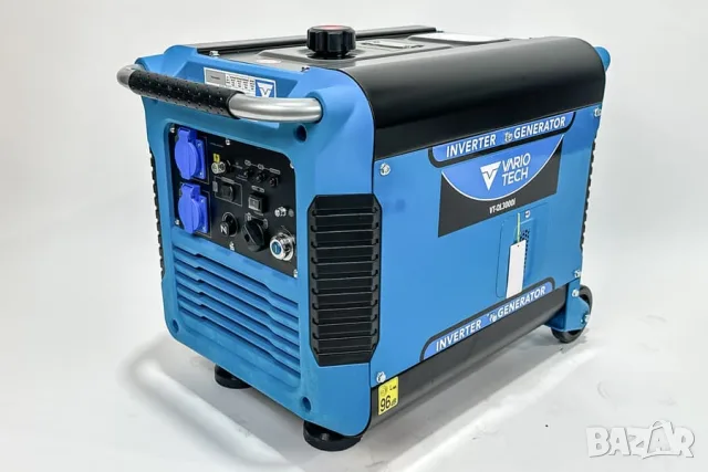 Генератор бензинов инверторен Vario Tech VT-QL3000i, снимка 3 - Генератори - 55896136