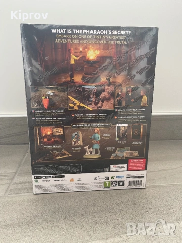 🎮 Tintin Reporter: Cigars of the Pharaoh – PS5 Collector’s Edition | НОВО • НЕРАЗПЕЧАТАНО, снимка 2 - Игри за PlayStation - 53139078