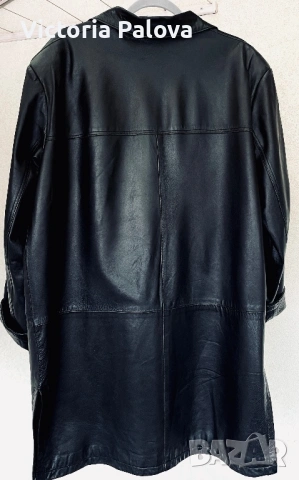 Луксозно пролетно яке/манто от мека агнешка кожа, снимка 11 - Якета - 53981857