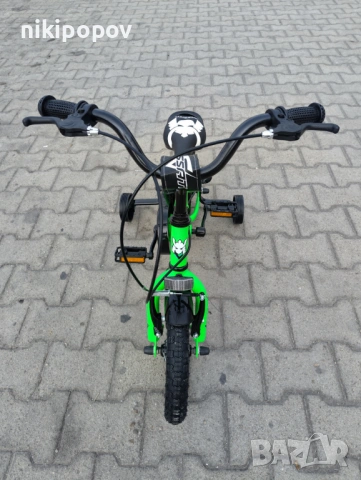 BG Детски велосипед 12" SAMURAJ зелен, снимка 5 - Велосипеди - 54334116