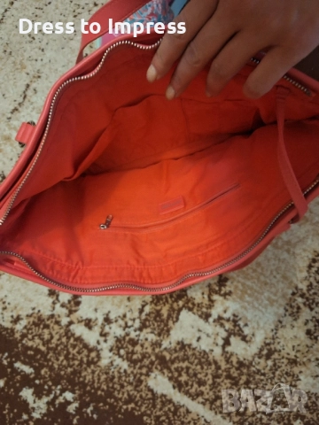 Нова чанта Acesoaries корал, снимка 5 - Чанти - 52174574