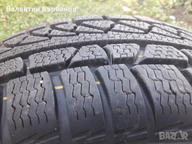 Зимни гуми 15 цола с джанти 4х98, снимка 4 - Гуми и джанти - 55950176