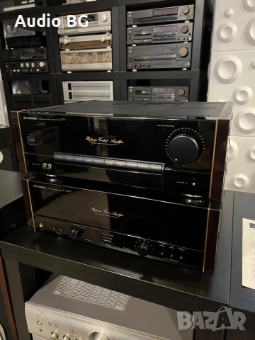 комплект Pioneer C-73 & M-73 Top Urushi, снимка 2 - Ресийвъри, усилватели, смесителни пултове - 51943560