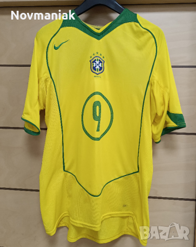 Nike Brazil-#9-Ronaldo-2004-2006-Много Запазена , снимка 3 - Тениски - 44524425