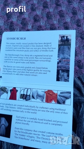 Нов луксозен вълнен шал Stansborough, снимка 10 - Шалове - 53343445