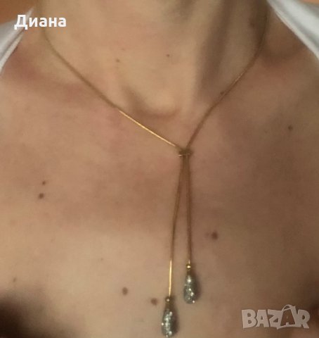 Позлатено колие, снимка 5 - Колиета, медальони, синджири - 31660850