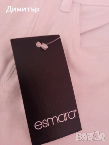 Бял летен панталон № 36 - нов, на Esmara, снимка 4 - Къси панталони и бермуди - 52005669