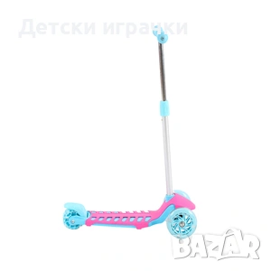 Тротинетка със светещи гуми Bingo Candy, три цвята, снимка 6 - Скутери и тротинетки - 54347841