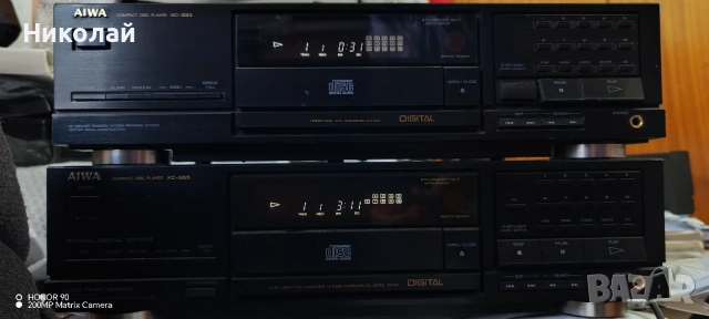 AIWA CD player XC-333 & XC-555