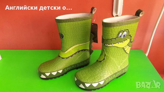Английски детски гумени ботуши, снимка 3 - Детски боти и ботуши - 30033411