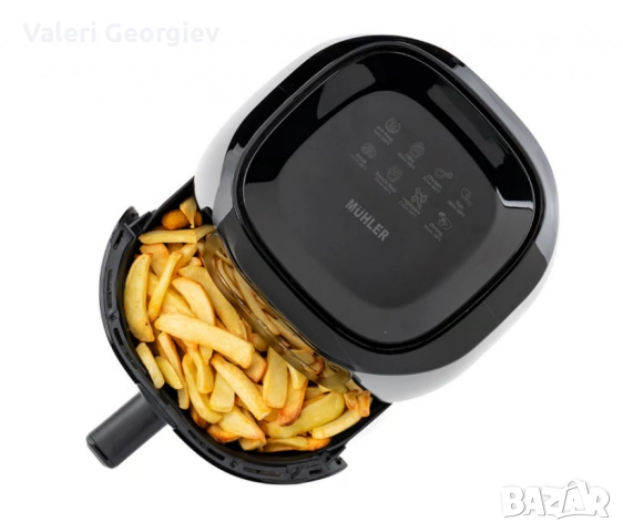 Фритюрник с горещ въздух MFX-415D, 4.2L, 1500W, дигитален, снимка 4 - Фритюрници - 52417708