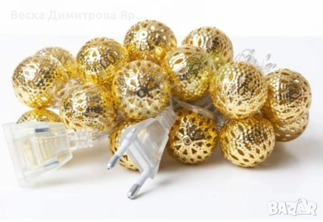 Коледни лампички – метални фигурки SD32, снимка 8 - Декорация за дома - 52091836