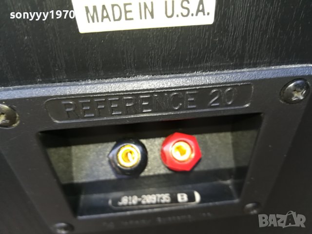 INFINITY REFERENCE 20-MADE IN USA-ВНОС SWISS 1209231614G, снимка 15 - Тонколони - 42166575