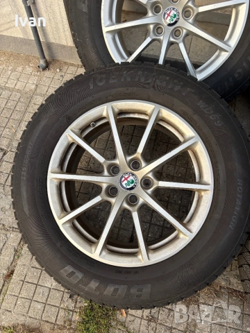 Джанти с гуми за Алфа Ромео Стелвио Джулия 5х110 , снимка 6 - Гуми и джанти - 53206571