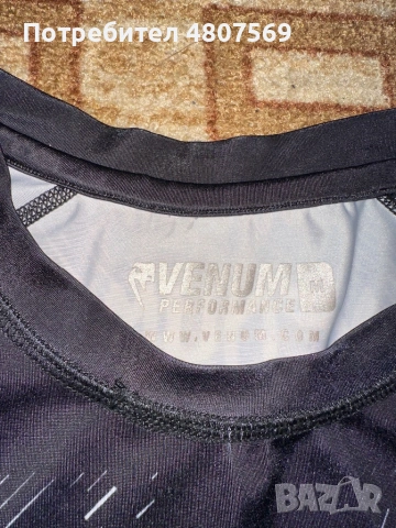 компресионна спортна блуза (rash guard) от марката Venum., снимка 4 - Спортни дрехи, екипи - 54315458