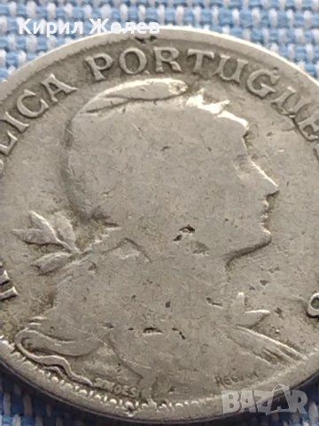 Сребърна монета 50 сентавос 1928г. Португалия за КОЛЕКЦИОНЕРИ 30352, снимка 5 - Нумизматика и бонистика - 42872152
