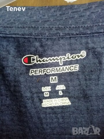 Champion Performance оригинална мъжка тениска M, снимка 3 - Тениски - 37589308