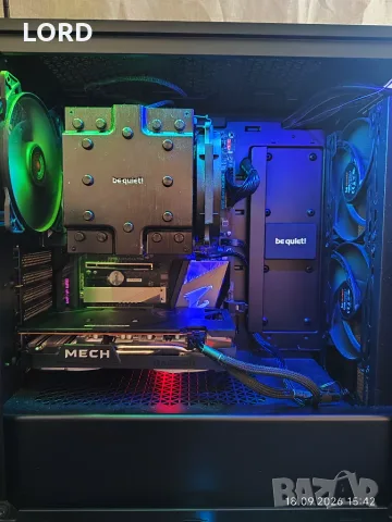 Геймърски i9 9900K, RX 6600 8GB, RAM 16GB DDR4 3600, SSD 512GB NVME, HDD 1TB