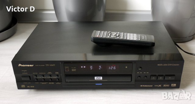 Pioneer DV-626D - DVD Player,дистанционно, снимка 2 - Плейъри, домашно кино, прожектори - 44276375