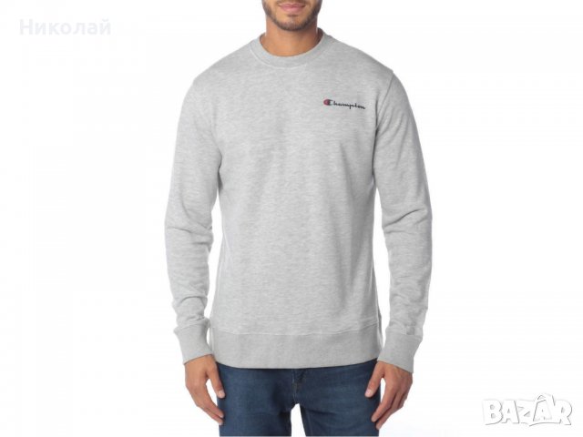 Champion Fleece Crew Оригинална Памучна Блуза (M)
