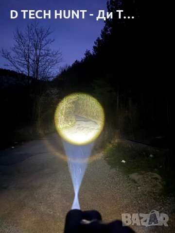 Мощен фенер Acebeam M1 Terminator | LEP + LED | Zoom | Далекобоен 1600м, снимка 1 - Къмпинг осветление - 54195075