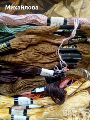 Гоблен за бродиране "Момичето с книгата"  , снимка 4 - Гоблени - 37334734