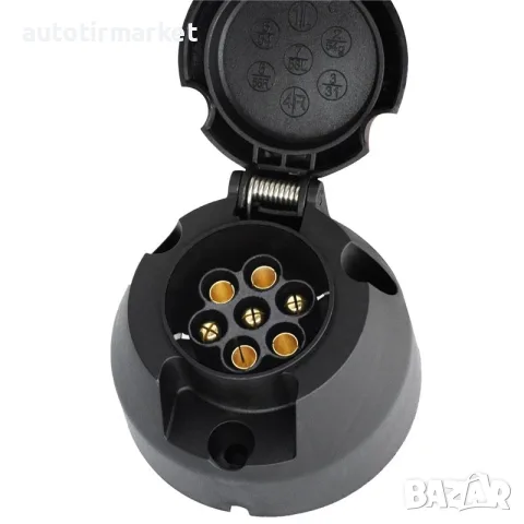 Букса за ремарке пластмасова 7 пина 12V женска – NA547