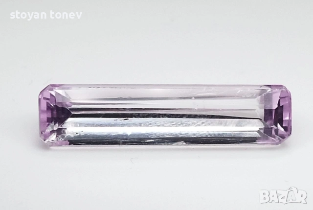 Рядък И Красив Eстествен Кунцит 14.45 Карата  – Голям И Елегантен!, снимка 2 - Други - 53917250