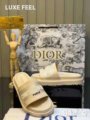 Dior ✨Дамски Чехли , снимка 2 - Чехли - 54282493
