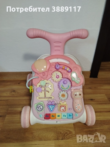 Уокър-масичка 2в1, снимка 4 - Проходилки - 52766488