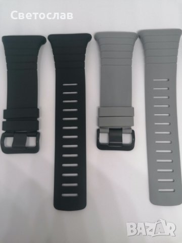 Каишка за Suunto Core All black, каишки, снимка 4 - Смарт гривни - 39420033