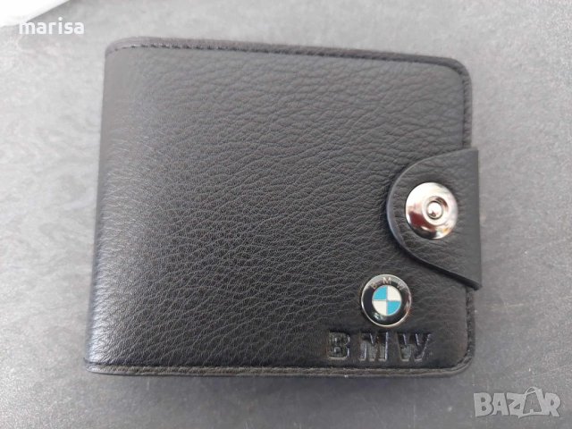 Мъжко портмоне с емблема БМВ, екокожа -149149, снимка 2 - Портфейли, портмонета - 42518882