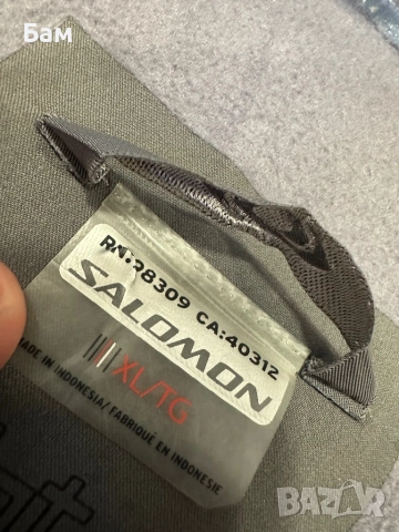 Мъжко!Оригинално яке Salomon LAB размер ХЛ 20000 мм воден стълб/дишаемост, снимка 7 - Якета - 52775114