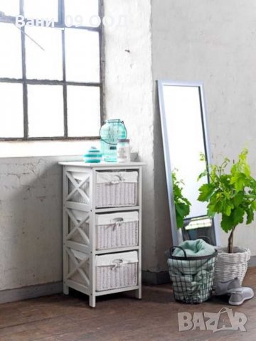 Кокетен скрин от масивна топола, снимка 2 - Скринове - 30935745