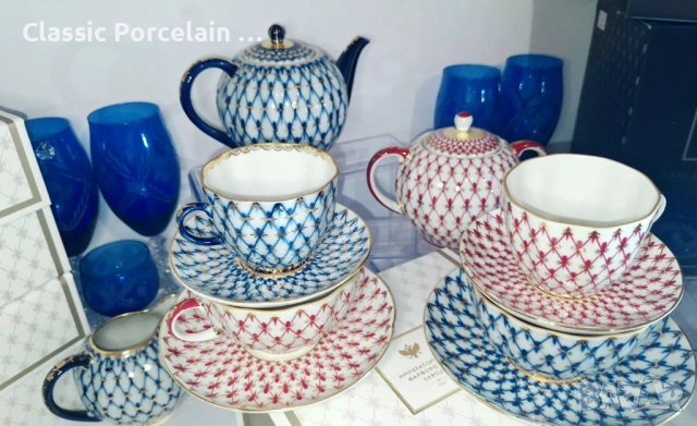 Емблематични Кобалтова мрежа и Розова мрежа – Сетка Блюз 2 Ломоносов